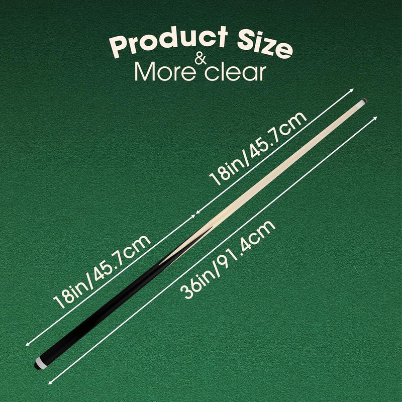 FTPGBL Professional Pool Cue Stick for Adults or Kids 20 OZ 36" 42" 48" 52" 58" 12/14/16/18OZ Billiard Cue Stick with 13mm Tip Set of 2 Set of 4 - Image 2